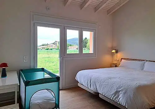 dormitorio, interior, la alegría de la huerta rn cudillero